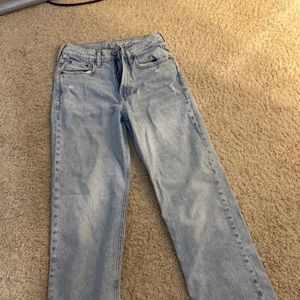 SKY HIGH LOOSE SIZE 10 TEEN *GAP* LIGHT BLUE